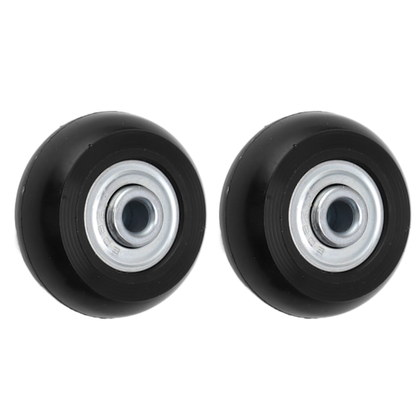 2 kpl matkalaukun pyörän korvaavat mykät kumipyörät kääntyvät pyörän laakerikorjaussarjat 40 mm x 18 mm