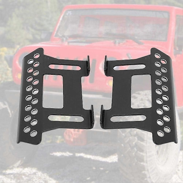 RC Bil Pedaler, 1 Par Aluminiumlegering Sidopedaler Axial Pedaler Reservdelar för SCX10 1/10 RC Bilar (B