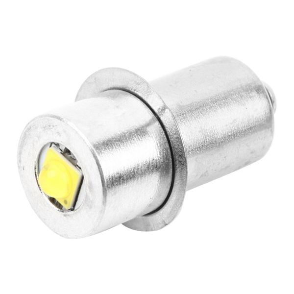 P13.5S 3W LED-lommelykt erstatning pære fakkellampe Nødarbeidslys (hvit 3V)