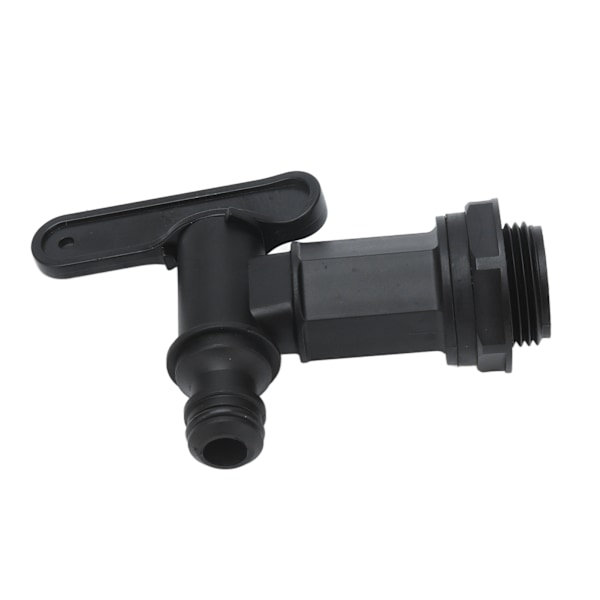IBC Tote Tank Adapter Dyse Afløbsslange Hane Stik Fitting Del Tilbehør Plastik Gevindforbindelse