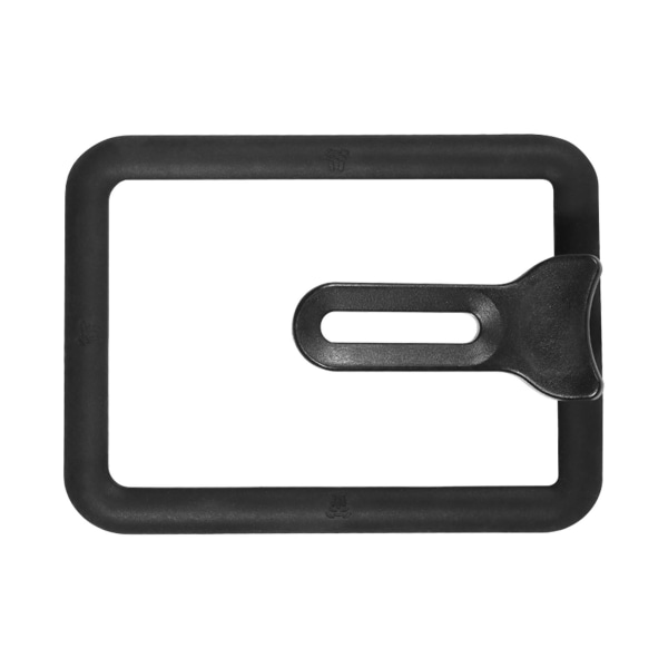 Rektangulært glaslåg, tykt, stabilt, synligt silikone rektangulært pande låg sort 15 X 18cm / 5.9 X 7.1in