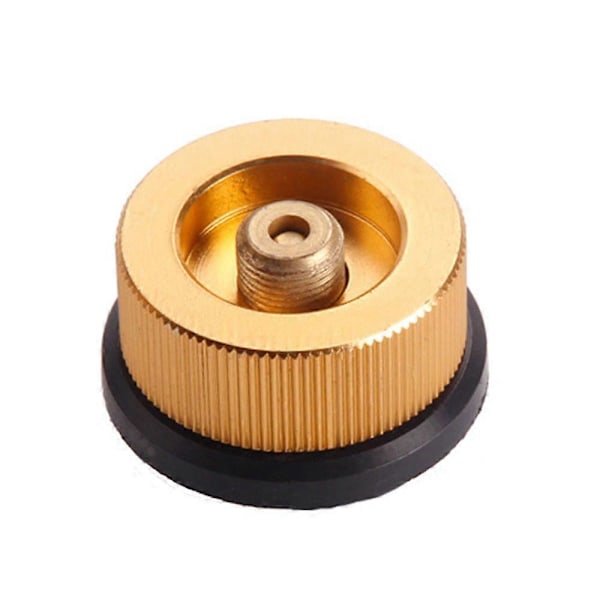 Gas Saver Plus Gasbrännare Adapter, Platt Tankomvandlare för Camping, Anpassningsbar Aluminiumlegering, Inget Tändningsset Ingår Set2