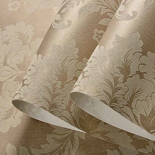 0,53M×9,5M 3D Europæisk Stil Tapet Non Woven Moderne Tapet til Stue Soveværelse TV Baggrund Himmelblå