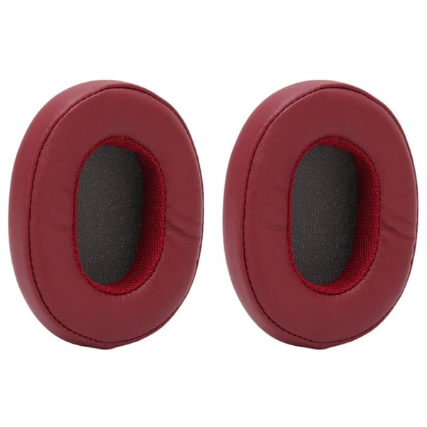 Protein Leather Erstatningsøreputer for Skullcandy Crusher 3.0 Trådløs Hesh3 Øreputer Reparasjonsdeler Vinrød