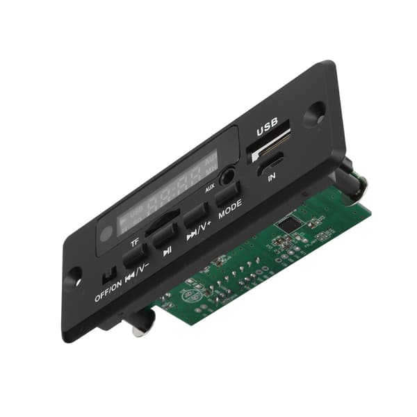 TF02CAV 12V5V Afkodningskort Universal WAV Afkodningsmodul FM MP3 Forstærker Dekoderkort