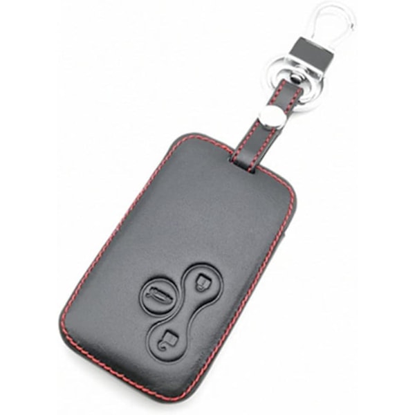Renault Läder Bilnyckel Fob Cover (3 Nycklar) - Äkta Läder, Skyddande Fodral