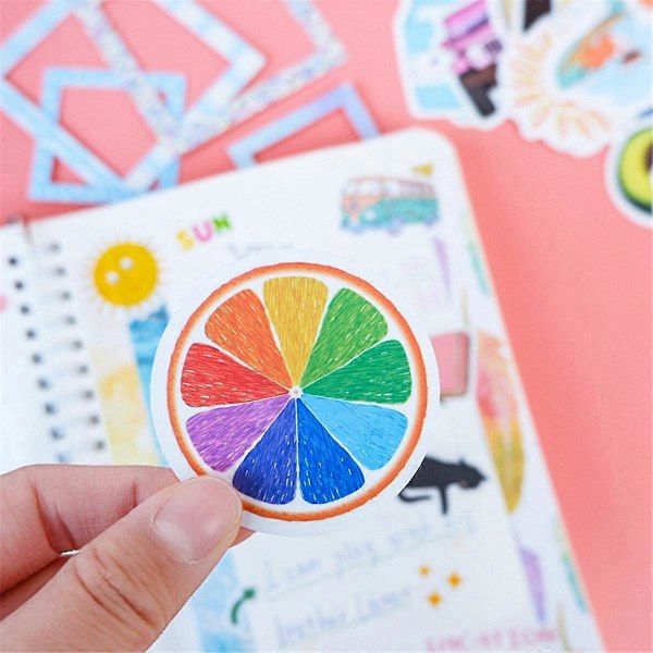DIY Journal Sæt, Scrapbog & Dagbogsartikler Sæt, til Pige, Lilla