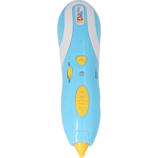 Genopladelig Trådløs 3D Pen til Børn, Lav Temperatur, Sikker 3D Tegnepen, Blå DC 5V
