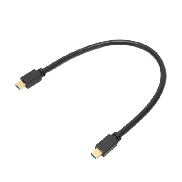 DP hann til DP hann støtter 8K ved 60HZ 4K ved 144HZ 2K ved 165Hz DP1.4 kabel 30cm Mini DP kabel for datamaskin DVD TV