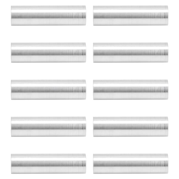 10 stk runde afstandsholdere i aluminiumlegering, gevindløse afstandsholdere, 6 mm udvendig diameter, 20 mm lange