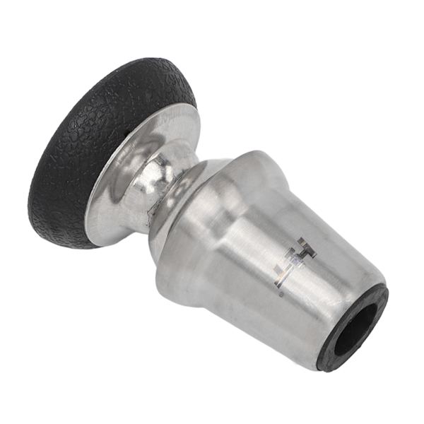 Spadserstokkespidser Universal drejelig gummi rustfrit stål 19 mm indvendig diameter Heavy Duty erstatnings krykkespids