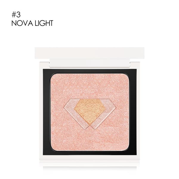 Profesjonell Highlighter Puder Ansiktskontur Brightener Ansikt Skjønnhet Sminkepuder#3