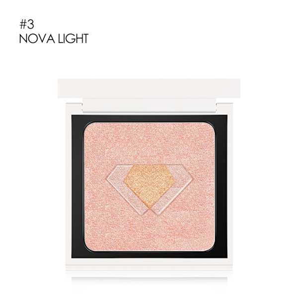 Professionel Highlighter Puder Ansigtskontur Brightener Ansigts Skønhed Makeup Puder#3