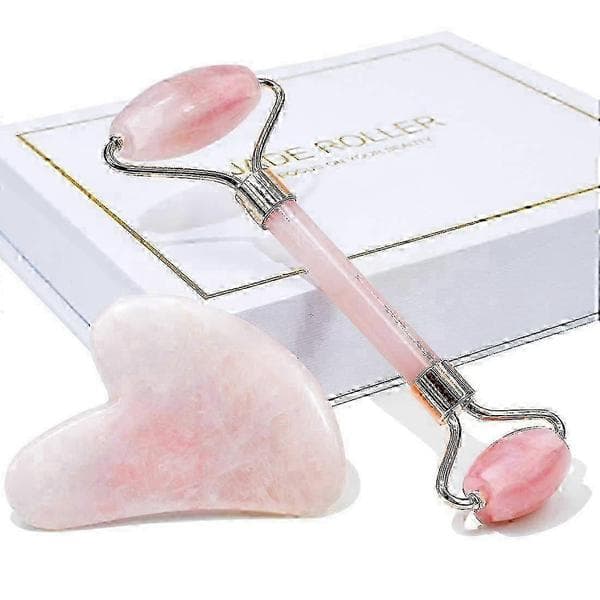 Gua Sha Ansigtsmassage Naturlig rulle Ansigtsgave lykke
