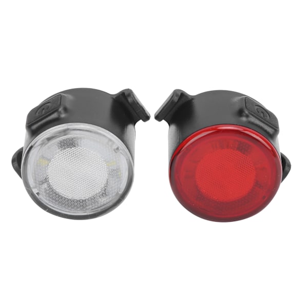 Polkupyörän LED-takavalo Etuvalosetti USB-ladattava Pyörä Yöajo Mini Varoitusvalo