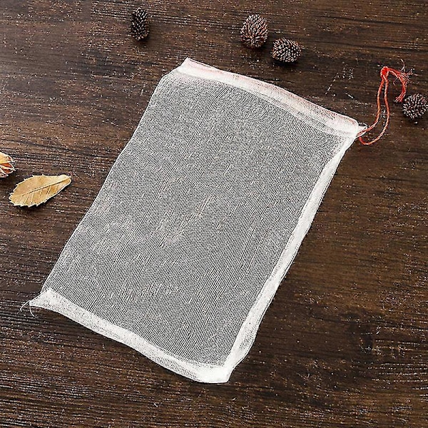 Insekt Skadedyr og Fuglebeskyttelse Hageplanter Fruktnett Beskyttelsesnettpose Hvit 20 STK 10*15CM