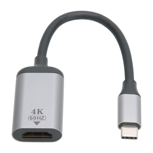 TypeC hane till HDMI-adapterkabel 8/10/12 bitar Färgdjup Plug and Play för Windows för Android för OS X