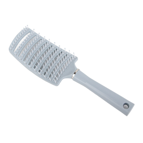 Detangling Hiusharja Professional Miesten Naiset Tuuletus Paddle Hiusharja Muotoilutyökalu paksuille suorille hiuksilleBlue