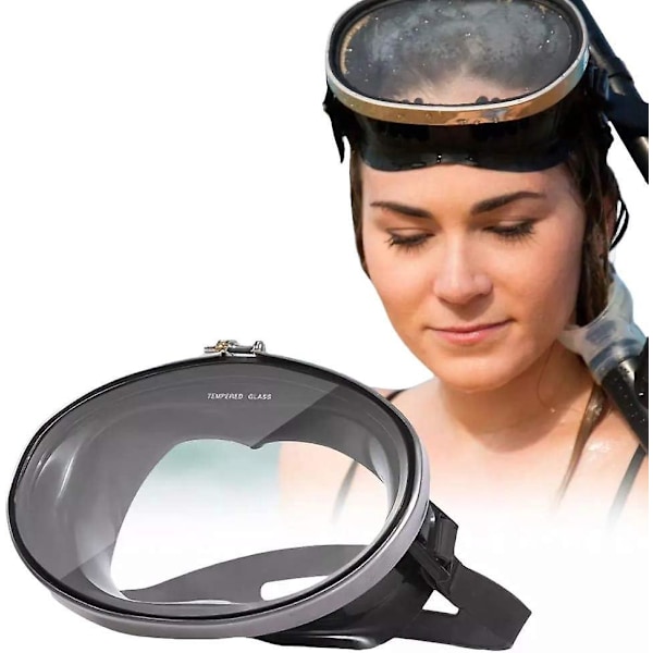 Dykmasker - Silikon Anti-Dimma Glasögon för Vuxna, Simning, Fiske - Unisex