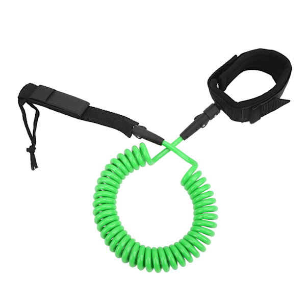 Surfboard Leash 10in Justerbar Ankelstrop Design Havvand TPU Rustfrit Stål Hardware Paddle Board LeashGrøn