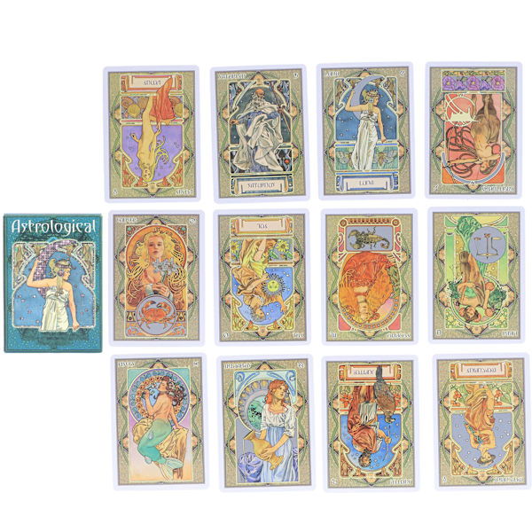 Hjemmefest Tarotkort for nybegynnere - Mystisk skjebne, spådom og lykkefortelling - Kortspill