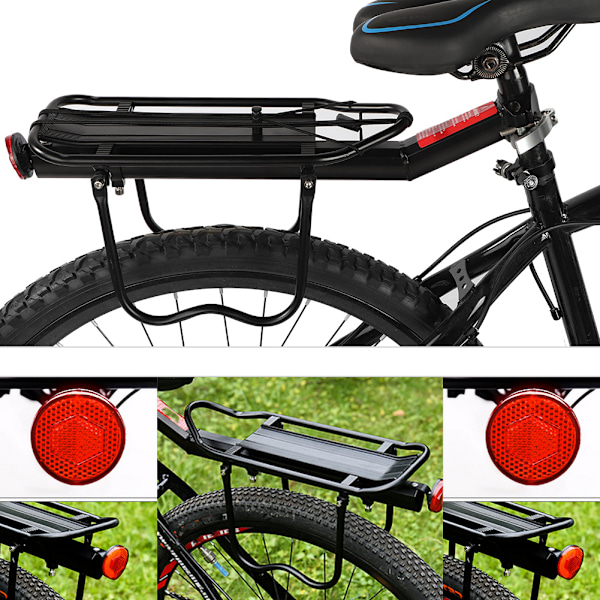 Cykelhållare för baksäte i aluminiumlegering, cykeltillbehör
