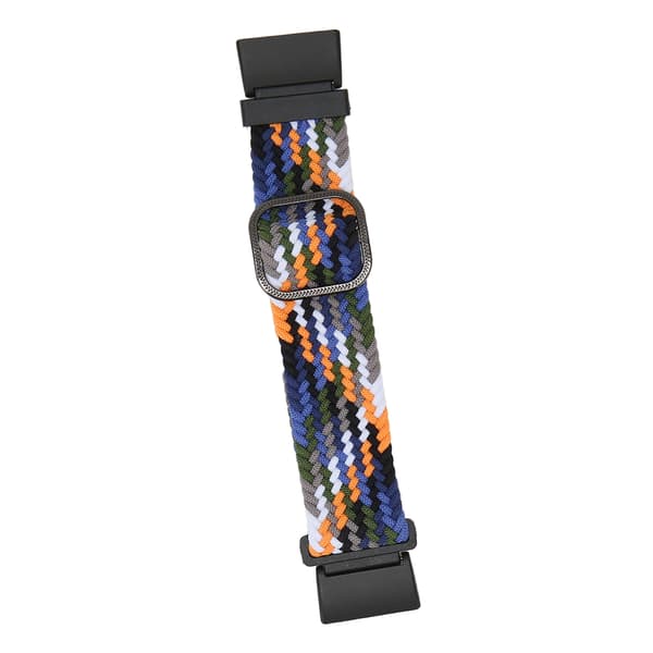 Elastisk urrem til Redmi Watch 2, justerbart legeringsstik, vævet nylon sportsurrem, denimfarve