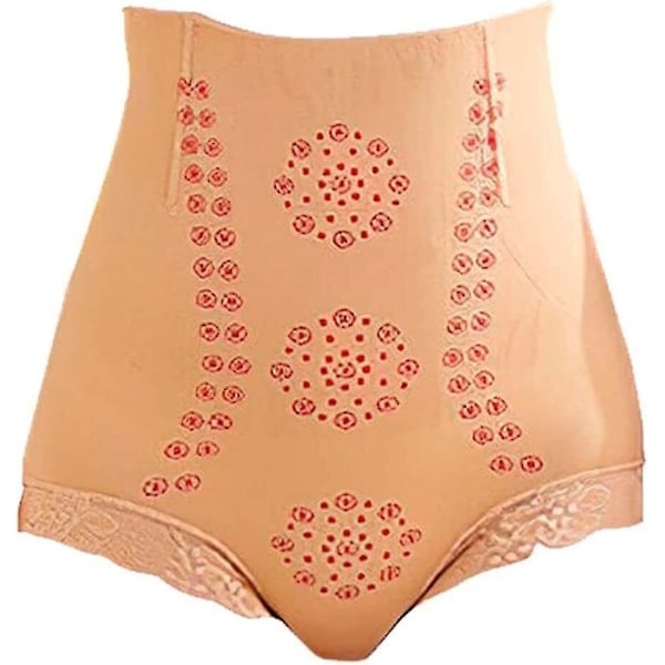 SlimFit Lace Shaper: Effektiv Tummy Control Undertøy M-L beige