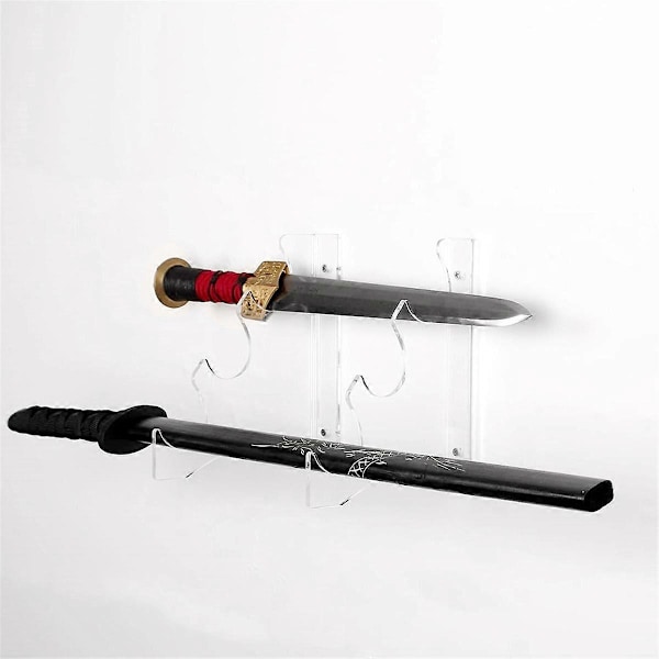 Lys Saber Stativ Display Akryl Tryllestav Holder Transparent