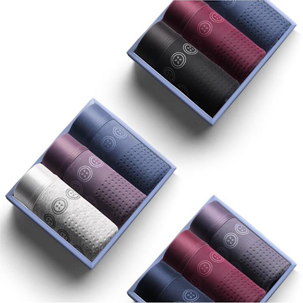 Energia-kenttäterapia Magneettiset Bokserit Miehille | Mukavat Energiset 3XL Vaaleansininen
