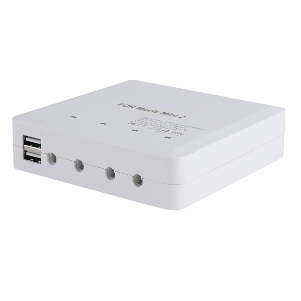 4-i-1 dronebatterilader USB-port ladeenhet enhet for DJI Mini 2 100-240VAU-plugg