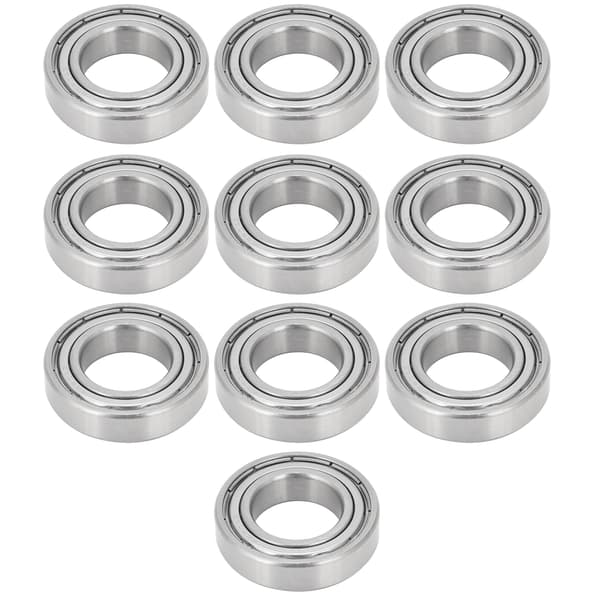 10 stk. kuglelejer rustfrit stål S6904Z 20x37x9mm til skateboards rulleskøjter