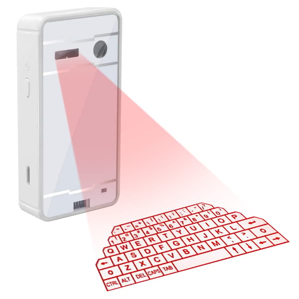 Trådlöst projektions Bluetooth virtuellt tangentbord för smartphone och surfplattor
