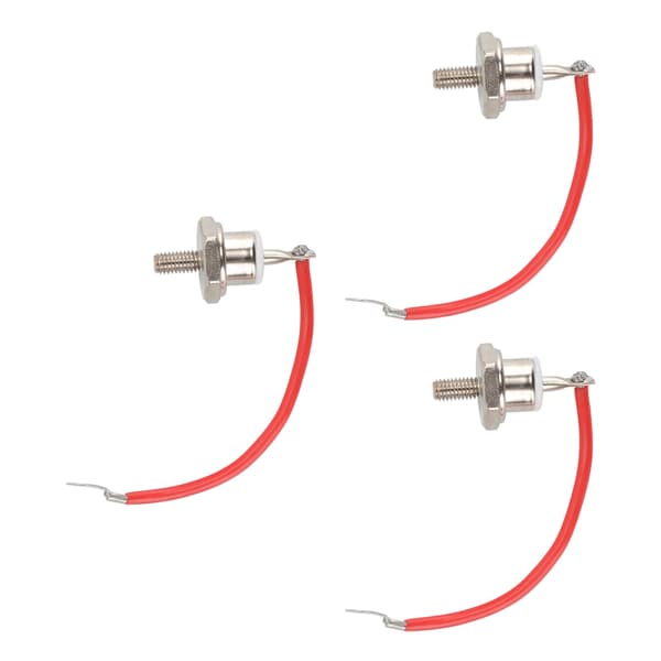 3 stk ZX70 12 Diode Rustforebygging Stabil Ytelse 70A Diode med Linje for Motorstyring Positiv Rød Linje