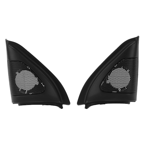 Par Bildør Højttaler Cover Audio Tweeter Trim Sort Udskiftning Kompatibel Corolla 2003-2006