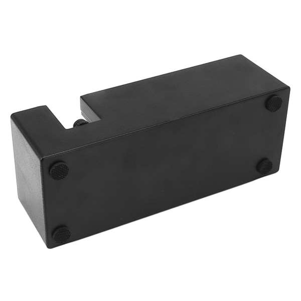 Kaffe Filter Tamper Holder Flere Huller Plast Pulver Nål Dispenser Tamping Station Svart