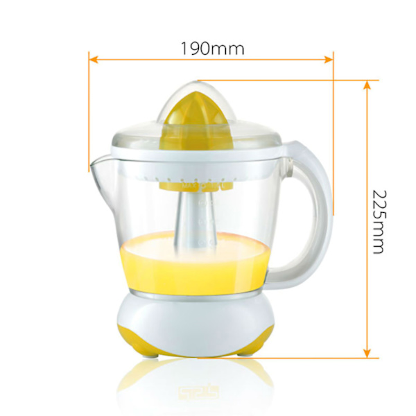Elektrisk Juicer Liten Separat Automatisk Sikker Appelsin Juicer Maskin Ekstraktor for Hjem Hvit