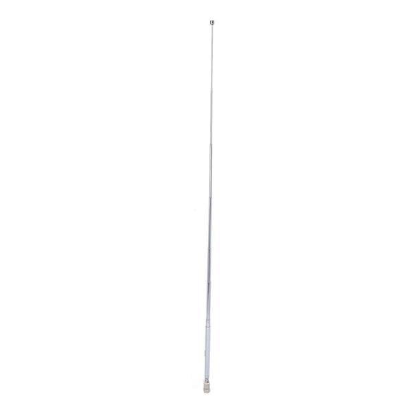 Teleskopisk radioantenne F-han-stik 75 Ohm 8 sektioner teleskopantenne til Tivoli til Sangean til Pioneer