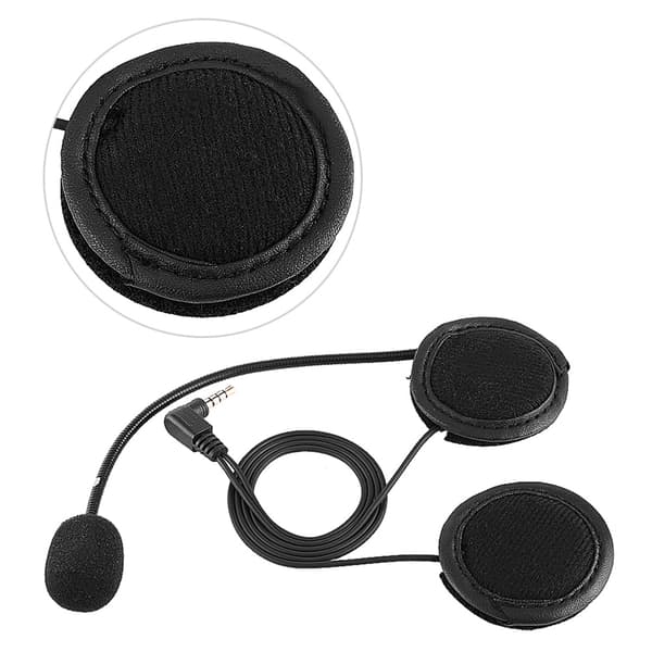 Tilbehør Bluetooth Hodesett Hodetelefon Mikrofon For V4/V6 Motorsykkelhjelm Intercom