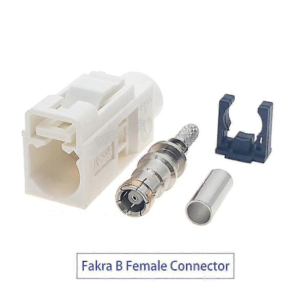 Fakra A B C D E F G H I K Z Hunn Crimp-kontakt Bilradio Fm Gps Antenne Fakra Adapter For Rg316 Rg174 Pigtail Kabel Fakra A Hunn