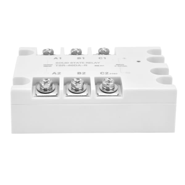 3-faset solid state relæ forbedret styremodulbelastning til automatisk styring 480VAC (TSR60DAR uden radiator)