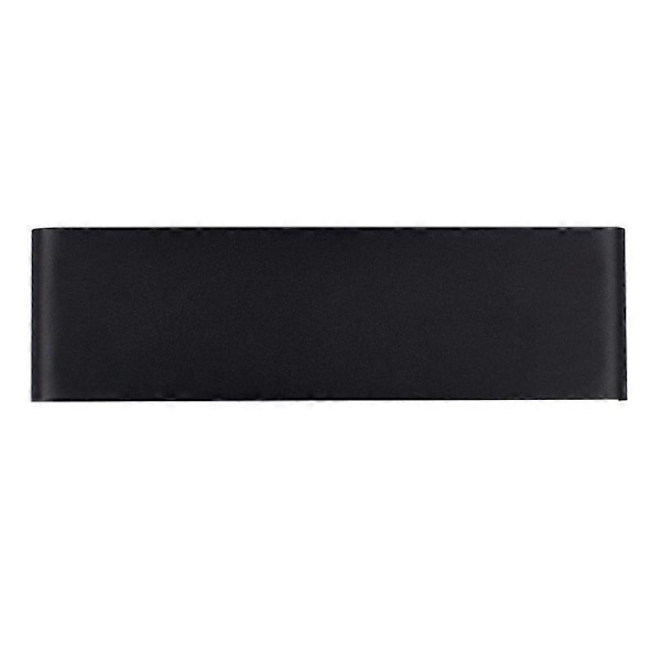 Sett med 2 20W LED Innendørs Vegglampe Downlights Moderne Svart for Butikk Stue Balkong Trapp Veranda Varmt Hvitt Lys
