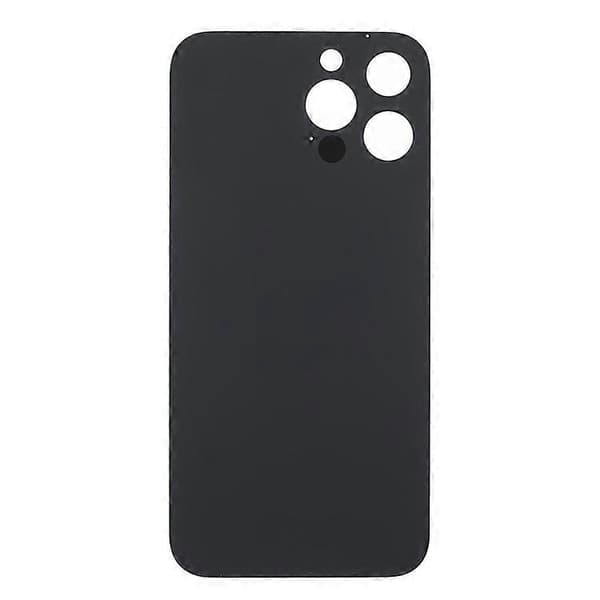 Kompatibel med iPhone 13 Pro Max 6,7 tommer batterihus reparationsdel (stort hul) Black