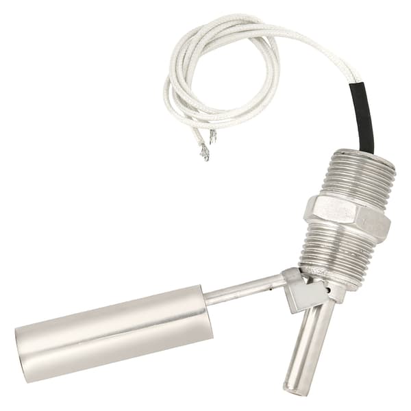 Flydende vandstandsniveau flydesensor kontakt sidemonteret 304 rustfrit stål 1/2NPT han gevind DC0-110V