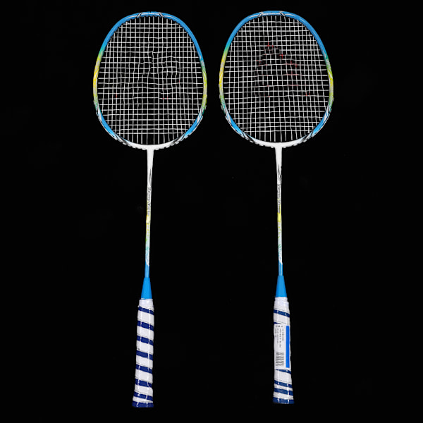 1 par letvægts badmintonketsæt træningsketsjere med taske