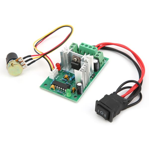 DC Motor Hastighetskontroll Modul PWM Justerbar Bryter CW CCW Kontroller Driver DC10V/12V/24V/36V