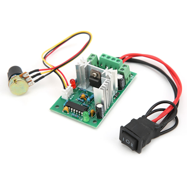 DC-motorhastighedsstyringsmodul PWM-justerbar switch CW CCW-controllerdriver DC10V/12V/24V/36V