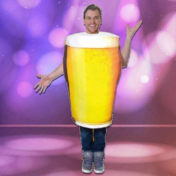 20% alennus, Halloween aikuisten oluttuoppi-asut hauskoihin ruoka-asuihin Oktoberfest-onesie-asut miehille