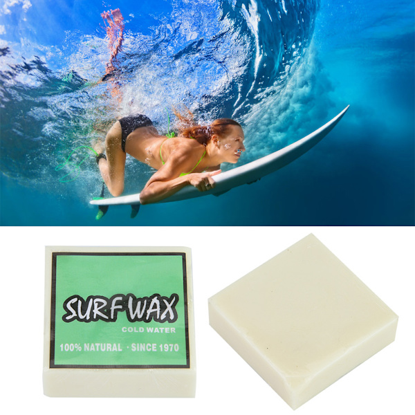 Högkvalitativ antislip surfvax Surfboard Skimboard Skateboardvaxer (grön)