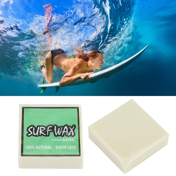 Högkvalitativ Halkskydd Surfvax Surfbräda Skimboard Skateboard Vaxer (grön)